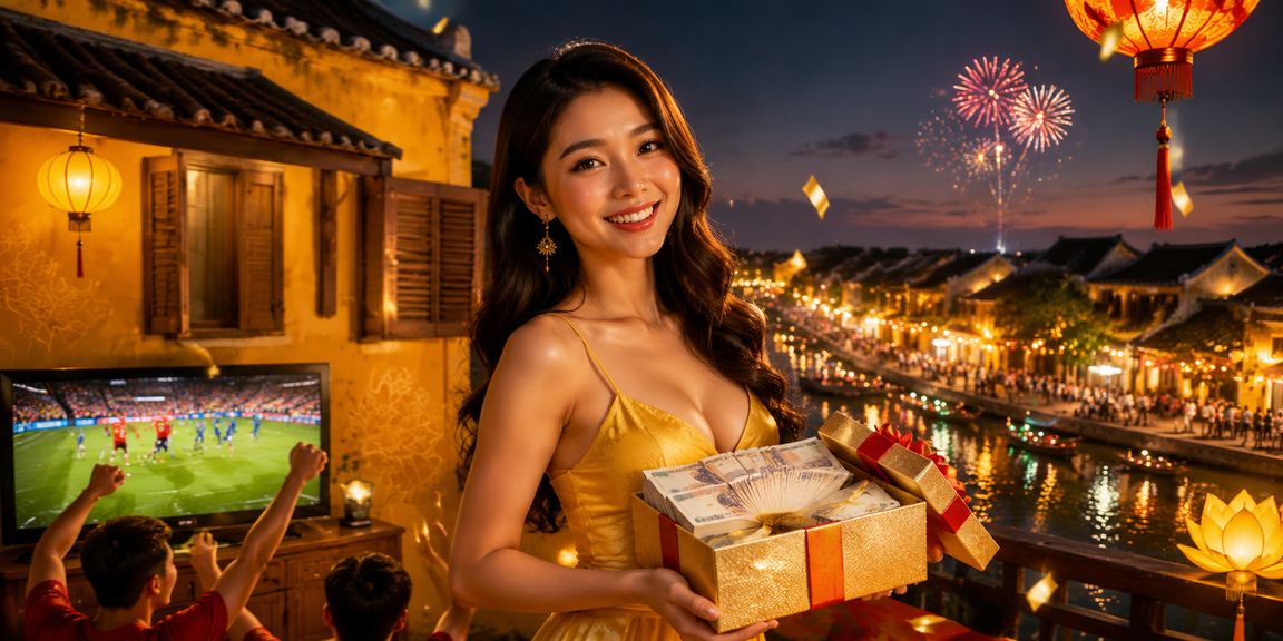 Người chơi tham gia giải trí có trách nhiệm tại thị trường Hội An về đêm