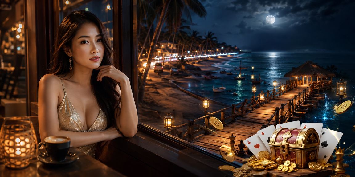 Người dùng chơi bài trực tuyến bên ly cà phê tại Mũi Né